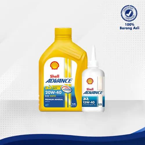 Paket AX5SC 20W-40 0,8L + gear oil