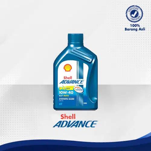 Shell Advance AX7SC 10W40 0.8 L untuk Motor Matic