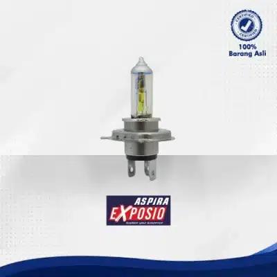 Lampu Halogen Aspira Exposio H4 P43T 12V60/55W PURE GOLD VISION