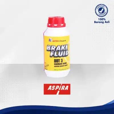 Brake Fluid  DOT 3 300 ml (merah) ASPIRA untuk semua jenis mobil