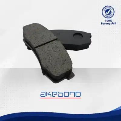 Kampas Rem Belakang Akebono untuk Toyota Landcruiser Prado (2003 - 2014)