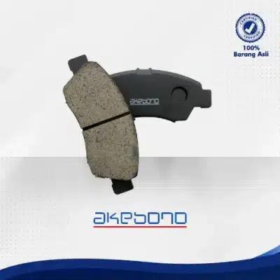 Kampas Rem Depan Akebono untuk Honda Jazz, City (2008 - 2012), & Ferio