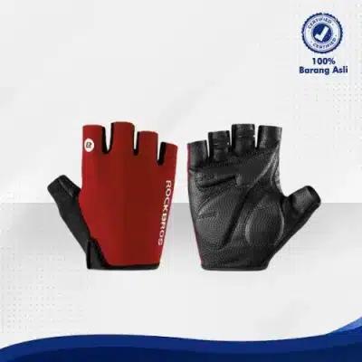 Gloves S106(Red Black) Size M