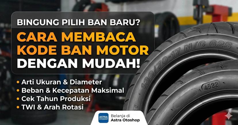 Cara Membaca Kode Ban Motor dengan Mudah