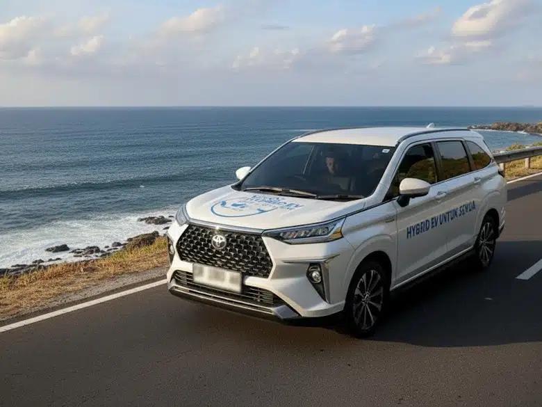 Ekspedisi Veloz Hybrid EV Lintas Nusa 2025
