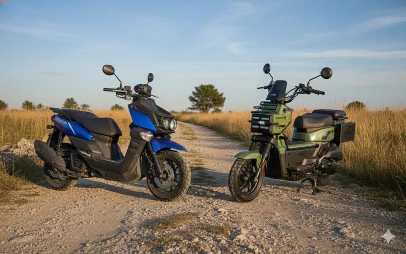 Honda Square X125 vs Yamaha Zuma 125