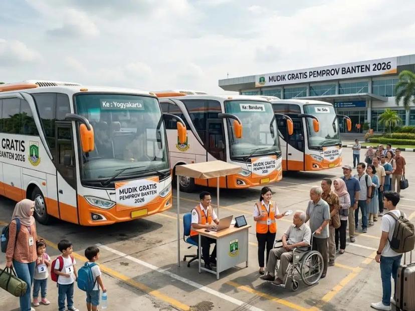 Mudik Gratis Pemprov Banten 2026