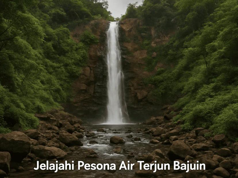 air terjun bajuin