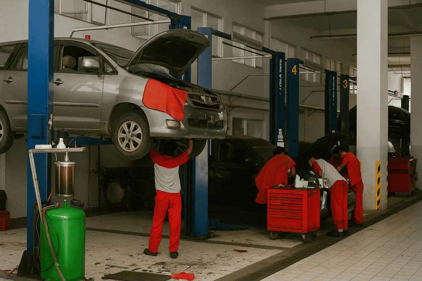 bengkel mobil tangerang selatan