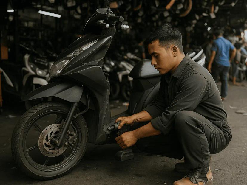 bengkel motor jakarta timur