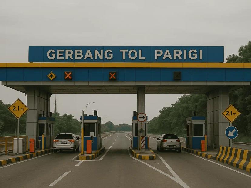 gerbang tol parigi