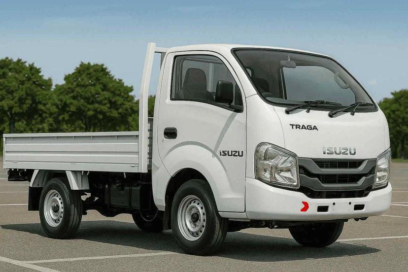 gambar mobil isuzu traga pick up 2025