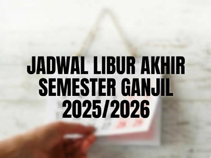 jadwal libur akhir semester ganjil 2025/2026