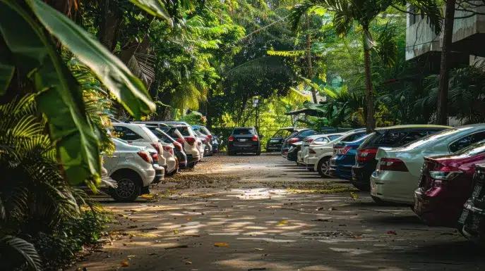Lokasi Parkir Mobil Malioboro