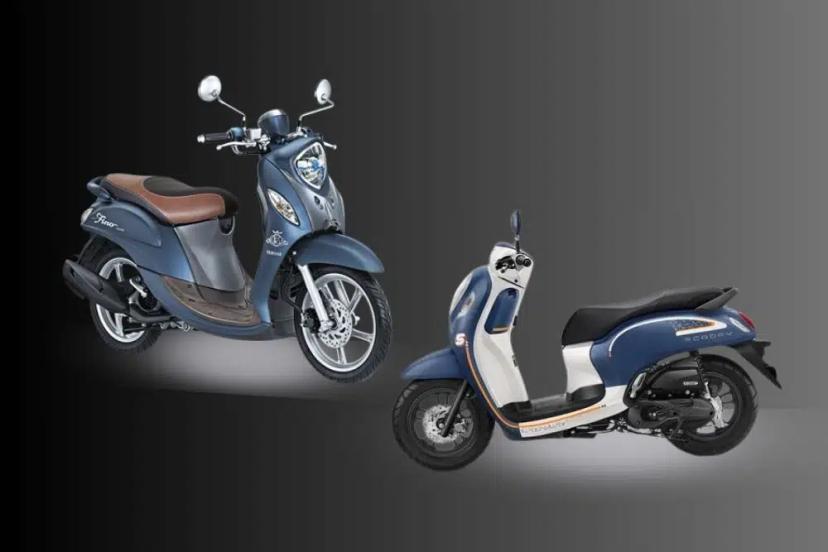 Motor Scoopy dan Motor Fino