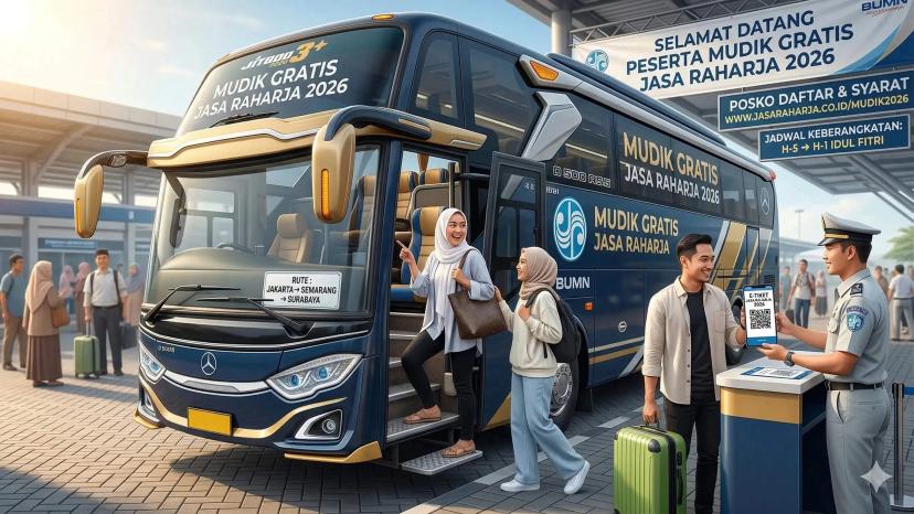 mudik gratis jasa raharja