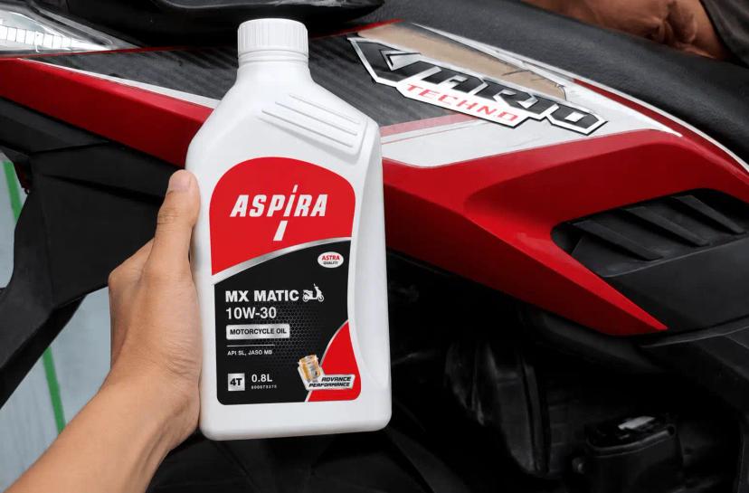 oli vario 150 berapa liter 