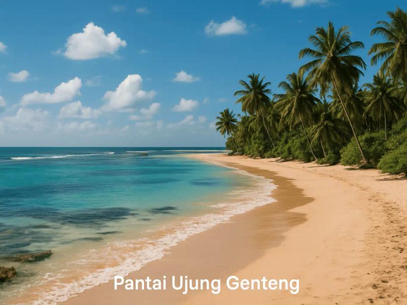 pantai ujung genteng