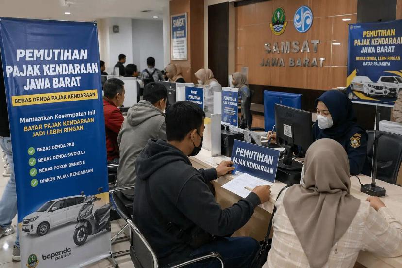 pemutihan pajak kendaraan Jabar