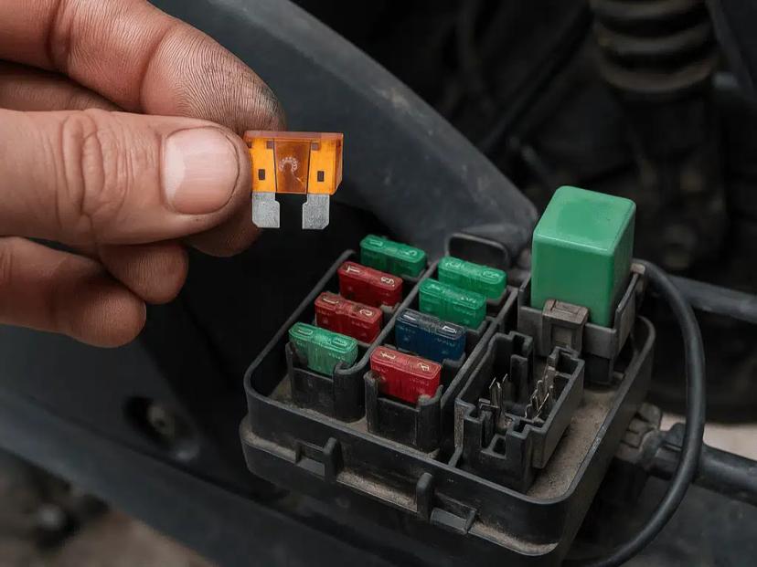 penyebab sekring motor putus