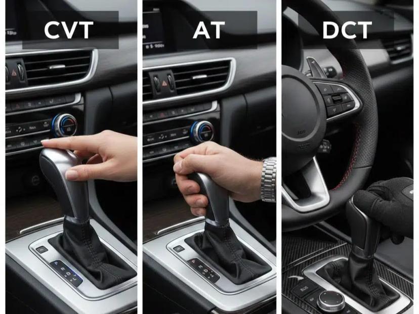 perbedaan teknologi matik cvt at dan dct