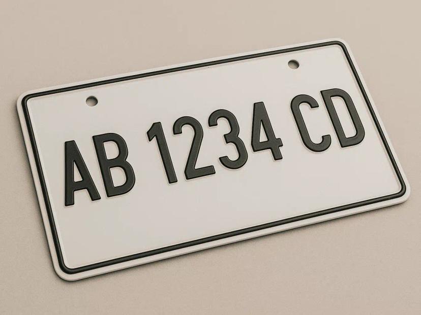 sejarah plat nomor di Indonesia