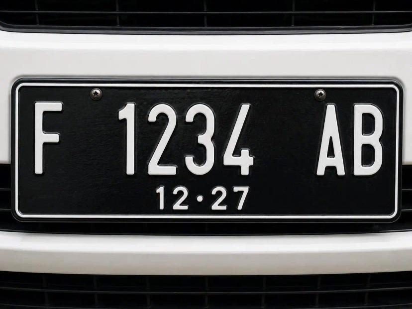 Plat F Daerah Mana