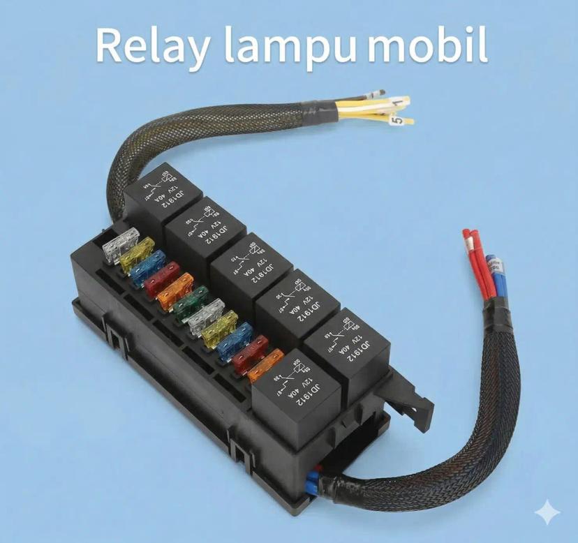 Relay lampu mobil