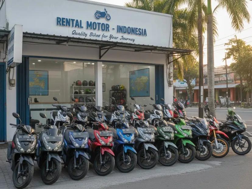 rental motor batu​