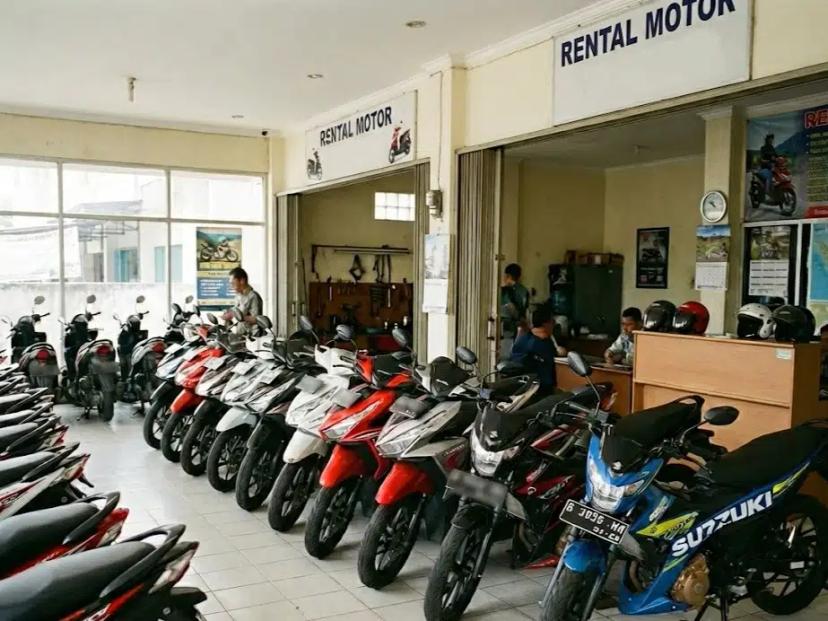 rental motor garut