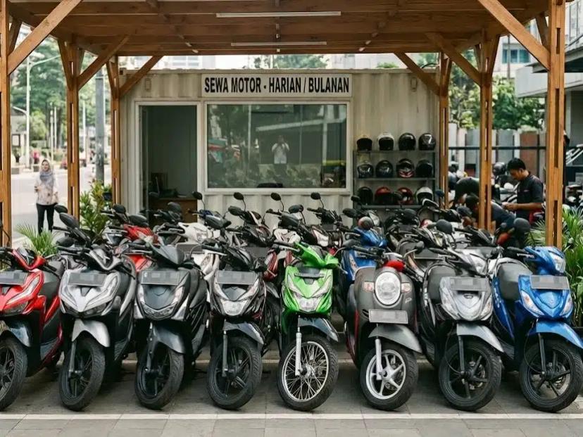 rental motor malang​