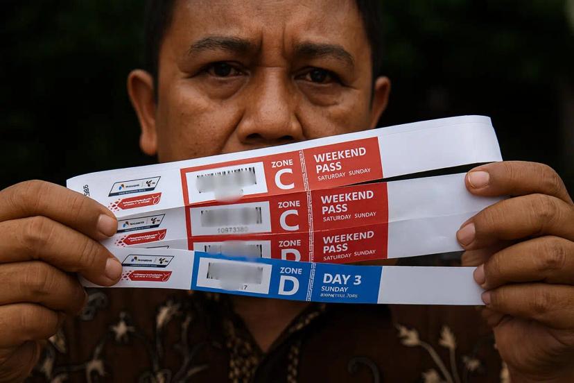 cotoh tiket motogp mandalika