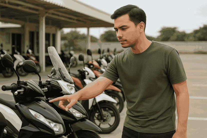 tips memilih motor sewaan